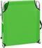 vidaXL - Ligbed - inklapbaar - met - luifel - aluminium - groen