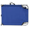 vidaXL - Ligbed - inklapbaar - met - luifel - staal - en - stof - blauw