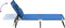 vidaXL - Ligbed - inklapbaar - oxford - stof - en - gepoedercoat - staal - blauw