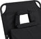 vidaXL - Ligbed - inklapbaar - oxford - stof - en - gepoedercoat - staal - zwart