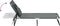 vidaXL - Ligbed - inklapbaar - oxford - stof - en - gepoedercoat - staal - grijs