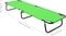 vidaXL - Ligbed - inklapbaar - staal - groen