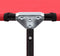 vidaXL - Ligbed - inklapbaar - staal - rood