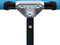 vidaXL - Ligbed - inklapbaar - staal - turquoiseblauw