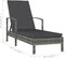 vidaXL - Ligbed - met - armleuningen - poly - rattan - grijs