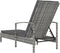 vidaXL - Ligbed - met - armleuningen - poly - rattan - grijs