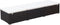 vidaXL - Ligbed - met - crèmewit - kussen - poly - rattan - bruin