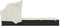 vidaXL - Ligbed - met - inklapbaar - dak - 213x63x97 - cm - poly - rattan - zwart