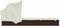 vidaXL - Ligbed - met - inklapbaar - dak - 213x63x97 - cm - poly - rattan - bruin