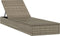 vidaXL - Ligbed - met - kussen - 1 - st - 201x55x62 - cm - poly - rattan - grijs