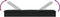 vidaXL - Ligbed - met - kussen - 1 - st - 201x55x62 - cm - poly - rattan - zwart