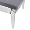 vidaXL - Ligbed - met - kussen - 186x60x29 - cm - polypropeen - wit