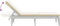 vidaXL - Ligbed - met - kussen - 186x60x29 - cm - polypropeen - wit