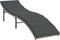 vidaXL - Ligbed - met - kussen - 55x199x50 - cm - poly - rattan - lichtgrijs