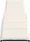 vidaXL - Ligbed - met - kussen - 55x199x50 - cm - poly - rattan - zwart