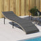 vidaXL - Ligbed - met - kussen - 55x199x50 - cm - poly - rattan - lichtgrijs