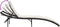 vidaXL - Ligbed - met - kussen - 55x199x50 - cm - poly - rattan - zwart