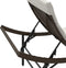 vidaXL - Ligbed - met - kussen - 55x199x50 - cm - poly - rattan - bruin