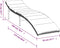 vidaXL - Ligbed - met - kussen - 55x199x50 - cm - poly - rattan - lichtgrijs