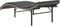 vidaXL - Ligbed - met - kussen - 55x199x50 - cm - poly - rattan - grijs