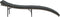 vidaXL - Ligbed - met - kussen - 55x199x50 - cm - poly - rattan - grijs