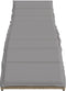 vidaXL - Ligbed - met - kussen - 55x199x50 - cm - poly - rattan - beige