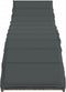 vidaXL - Ligbed - met - kussen - 55x199x50 - cm - poly - rattan - grijs