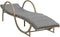 vidaXL - Ligbed - met - kussen - 60x199x42 - cm - poly - rattan - beige