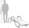 vidaXL - Ligbed - met - kussen - 60x199x42 - cm - poly - rattan - beige