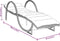 vidaXL - Ligbed - met - kussen - 60x199x42 - cm - poly - rattan - lichtgrijs