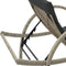 vidaXL - Ligbed - met - kussen - 60x199x42 - cm - poly - rattan - lichtgrijs