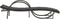 vidaXL - Ligbed - met - kussen - 60x199x42 - cm - poly - rattan - grijs