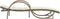 vidaXL - Ligbed - met - kussen - 60x199x42 - cm - poly - rattan - beige