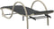 vidaXL - Ligbed - met - kussen - 60x199x42 - cm - poly - rattan - lichtgrijs