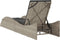 vidaXL - Ligbed - met - kussen - 60x205x73 - cm - poly - rattan - lichtgrijs