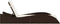 vidaXL - Ligbed - met - kussen - 60x205x73 - cm - poly - rattan - bruin
