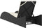 vidaXL - Ligbed - met - kussen - 60x205x73 - cm - poly - rattan - zwart