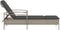 vidaXL - Ligbed - met - kussen - 63x200x81 - cm - poly - rattan - lichtgrijs