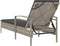 vidaXL - Ligbed - met - kussen - 63x200x81 - cm - poly - rattan - lichtgrijs