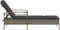 vidaXL - Ligbed - met - kussen - 63x200x81 - cm - poly - rattan - grijs