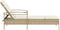 vidaXL - Ligbed - met - kussen - 63x200x81 - cm - poly - rattan - beige