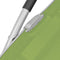 vidaXL - Ligbed - met - kussen - aluminium - en - textileen - groen