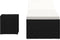 vidaXL - Ligbed - met - kussen - en - theetafel - poly - rattan - crèmewit