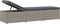 vidaXL - Ligbed - met - kussen - en - theetafel - poly - rattan - grijs