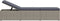vidaXL - Ligbed - met - kussen - en - theetafel - poly - rattan - grijs