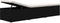 vidaXL - Ligbed - met - kussen - en - theetafel - poly - rattan - zwart