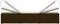 vidaXL - Ligbed - met - kussen - en - theetafel - poly - rattan - bruin