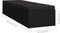 vidaXL - Ligbed - met - kussen - en - theetafel - poly - rattan - zwart