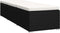 vidaXL - Ligbed - met - kussen - en - theetafel - poly - rattan - zwart