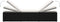 vidaXL - Ligbed - met - kussen - en - theetafel - poly - rattan - crèmewit